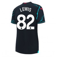 Manchester City Rico Lewis #82 Tretí Ženy futbalový dres 2023-24 Krátky Rukáv